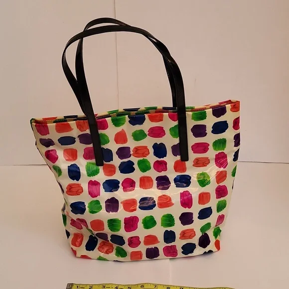 EUC Kate Spade Large Multicolor Tote - Picture 8 of 10